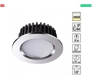 357601 хром Встраиваемый светильник IP44 LED 3000K 10W