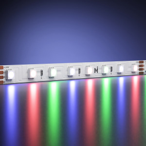 Светодиодная лента Ultra 24В 3838 8Вт/м RGB 5м IP 20 201130
