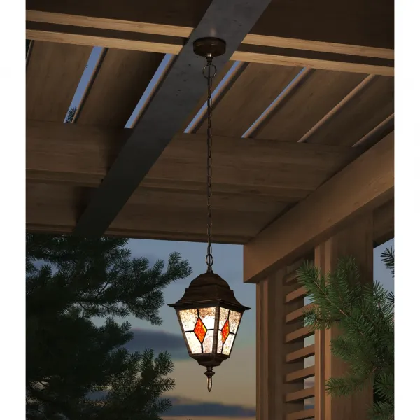 Уличный подвесной светильник Arte Lamp MADRID ARTE LAMP A1541SO-1BN