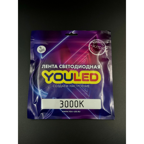 Лента светодиодная YouLED 9w 96d 3000К, 4000К, 6000К