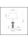 4861/1TB CLASSIC ODEON LIGHT EXCLUSIVE 4861/1TB