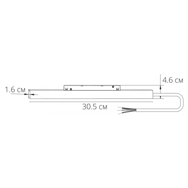 Блок питания встраиваемый в трек 48V 150W для магнитной трековой системы ARTE LAMP EXPERT ARTE LAMP A582006