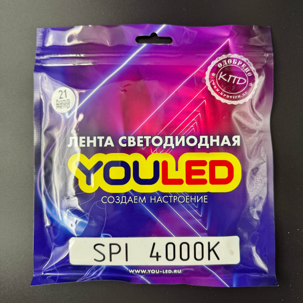 Лента светодиодная YouLED SPI 21w 240d 3000К, 4000K, 5000K