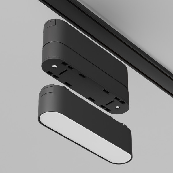 Адаптер к трековому светильнику Radity L115mm черный
