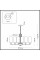 4990/8 HALL ODEON LIGHT 4990/8