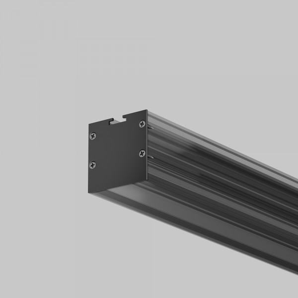 Комплект заглушек (для профиля 35×35) 2 шт., ALM-3535BT-B-EC 642038