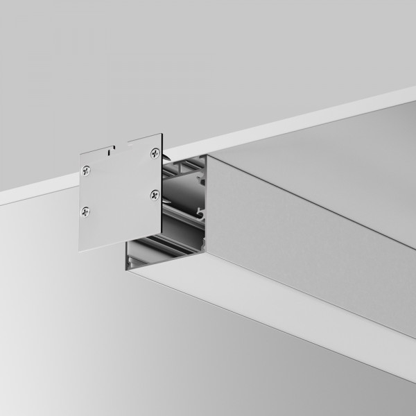 Комплект заглушек (для профиля 35×35) 2 шт., ALM-35-S-EC 642037