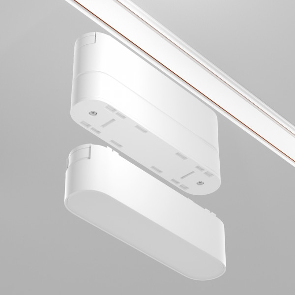 Адаптер к трековому светильнику Radity 115mm белый