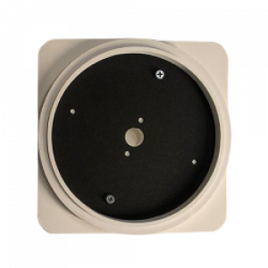 Платформа теневая круглая одинарная под светильник HANDY 20W черная 150х150х2мм