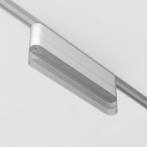 Адаптер к трековому светильнику Radity 222mm белый