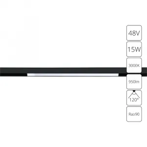 Магнитный трековый светильник Arte Lamp LINEA