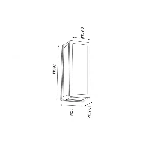 Уличный настенный светильник Arte Lamp ALPHARD ARTE LAMP A8526AL-1BK
