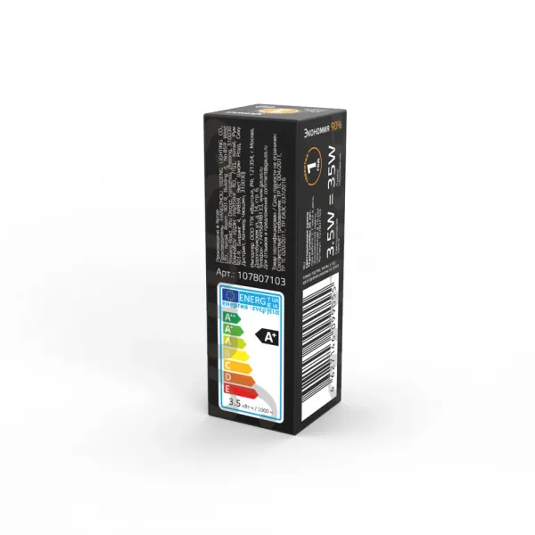 Светодиодная лампа Gauss 3,5W 240Lm 3000K G4 107807103 GAUSS 107807103_GAUSS