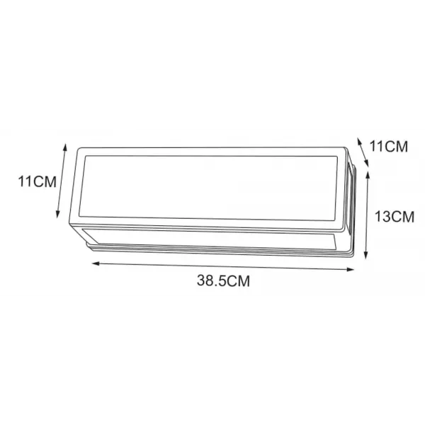 Уличный настенный светильник Arte Lamp ALPHARD ARTE LAMP A8526AL-2BK