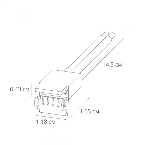 Коннектор для ввода питания Arte Lamp STRIP-ACCESSORIES ARTE LAMP A30-10-1CCT