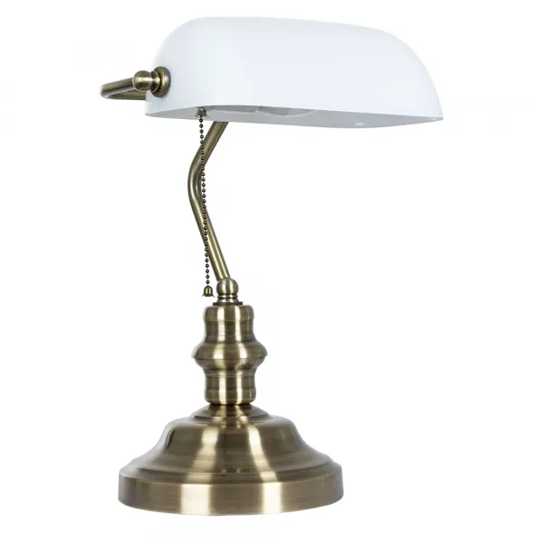 Кабинетная настольная лампа Arte Lamp BANKER ARTE LAMP A2493LT-1AB