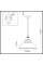 3366/1 PENDANT ODEON LIGHT 3366/1